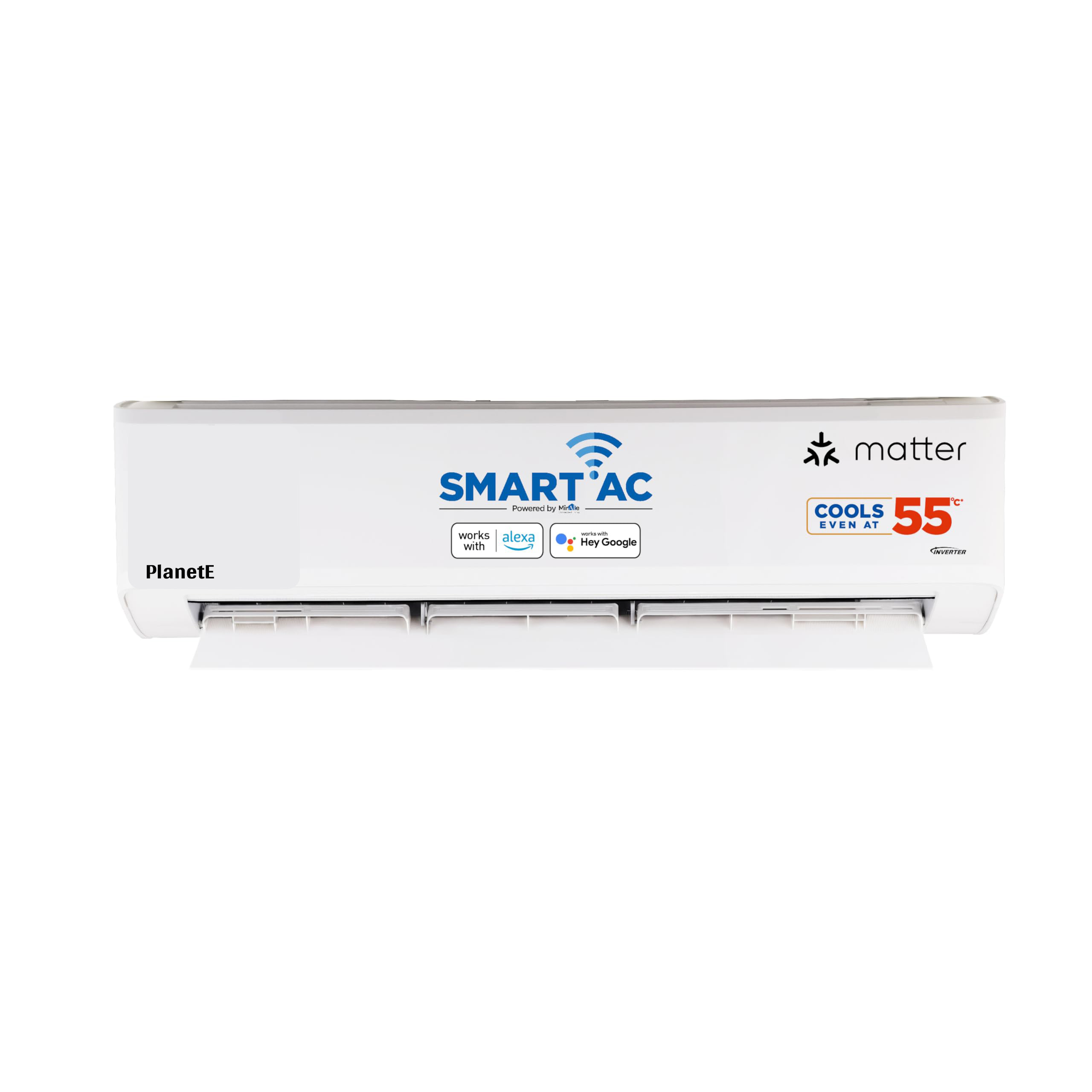 PlanetE - AC 2 Ton 5 Star Wi-Fi Inverter Smart Split AC 